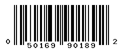 UPC barcode 050169901892