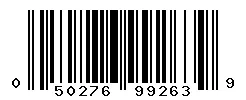 UPC barcode 050276992639