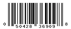 UPC barcode 050428369098