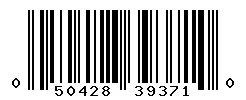 UPC barcode 050428393710
