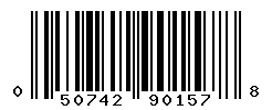 UPC barcode number 050742901578