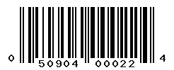 UPC barcode number 050904000224