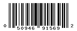 UPC barcode number 050946915692