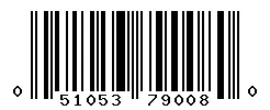 UPC barcode 051053790080