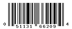 UPC barcode number 051131662094