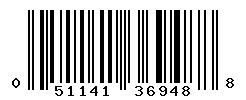 UPC barcode number 051141369488