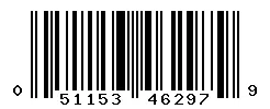 UPC 051153462979 barcode image