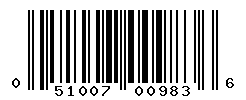 UPC 051700983063 Lookup | Barcode Spider