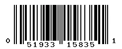 051933158351 barcode