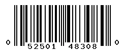 UPC barcode 052501483080