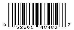 UPC barcode 052501484827