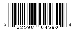 upc 052598645804 barcode image