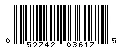 052742036175 barcode