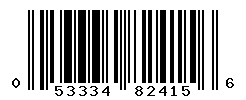 UPC barcode number 053334824156