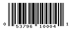 UPC barcode 053796100041