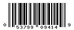 UPC barcode number 053799094149