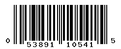 UPC barcode number 053891105415