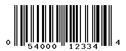 upc 054000123344 barcode image