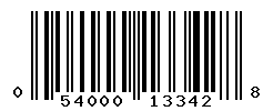 upc 054000133428 barcode image