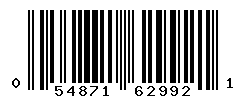 upc 054871629921 barcode image