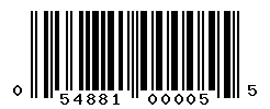 upc 054881000055 barcode image