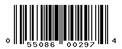 UPC barcode number 055086002974