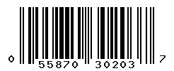 upc 055870302037 barcode image