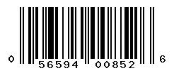 UPC barcode 056594008526