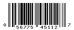upc 056775451127 barcode image