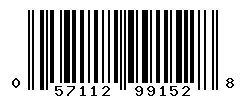 UPC barcode number 057112991528