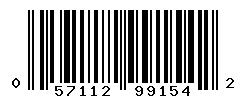 UPC barcode number 057112991542