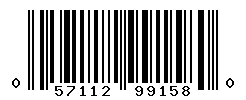 UPC barcode number 057112991580