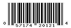 upc 057174201214 barcode image