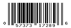 057373172896 barcode