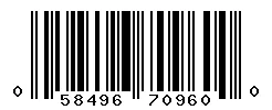 058496709600 barcode