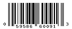 upc 059586600913 barcode image