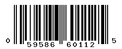 upc 059586601125 barcode image