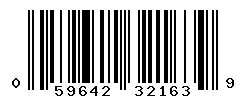 UPC barcode number 059642321639