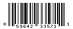 UPC barcode number 059642335711