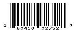 upc 060410027523 barcode image