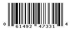upc 061492473314 barcode image