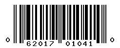 UPC barcode number 062017010410