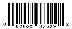 UPC 062600375292 barcode image