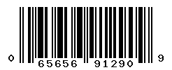 upc 065656912909 barcode image