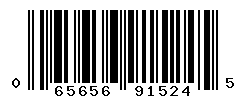 UPC barcode number 065656915245