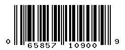 UPC barcode number 065857109009