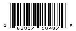 UPC barcode number 065857164879