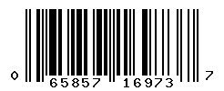UPC barcode number 065857169737