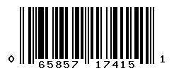 UPC barcode number 065857174151