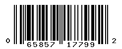 UPC barcode number 065857177992